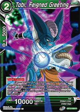 Tobi, Feigned Greeting (Rare) [BT13-068] | Shuffle n Cut Hobbies & Games