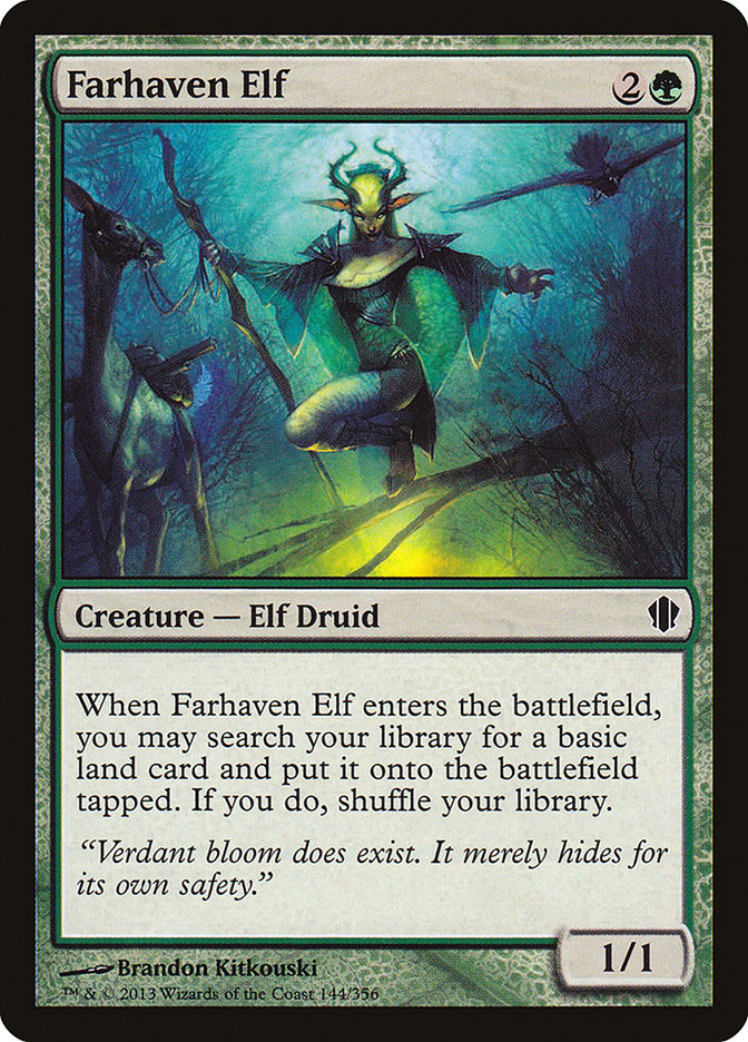 Farhaven Elf [Commander 2013] | Shuffle n Cut Hobbies & Games