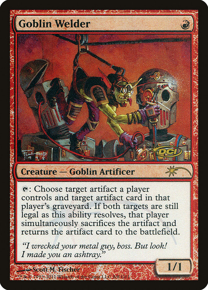 Goblin Welder [Judge Gift Cards 2011] | Shuffle n Cut Hobbies & Games