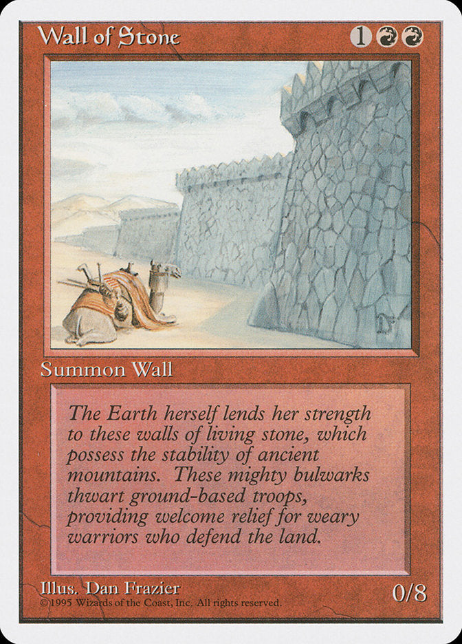 Wall of Stone [Fourth Edition] | Shuffle n Cut Hobbies & Games