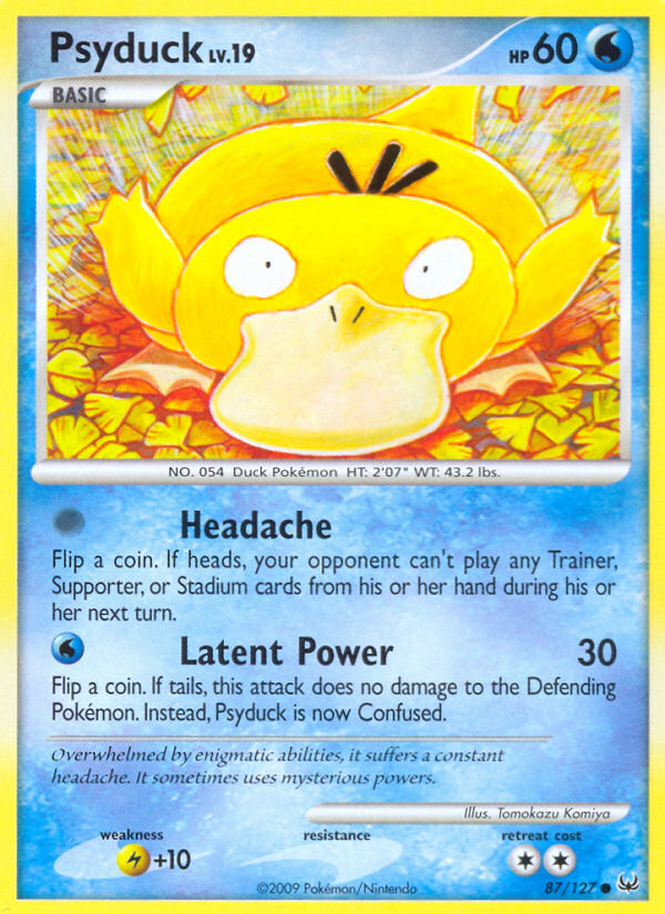 Psyduck (87/127) [Platinum: Base Set] | Shuffle n Cut Hobbies & Games