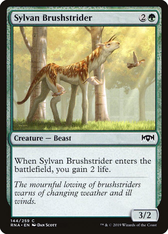 Sylvan Brushstrider [Ravnica Allegiance] | Shuffle n Cut Hobbies & Games