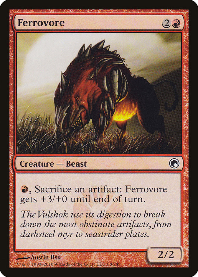 Ferrovore [Scars of Mirrodin] | Shuffle n Cut Hobbies & Games