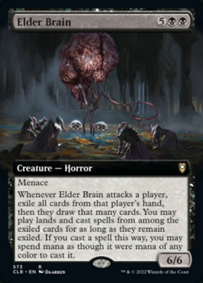 Elder Brain (Extended Art) [Commander Legends: Battle for Baldur's Gate] | Shuffle n Cut Hobbies & Games