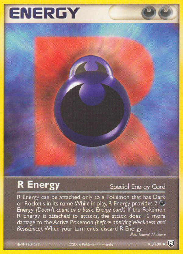 R Energy (95/109) [EX: Team Rocket Returns] | Shuffle n Cut Hobbies & Games