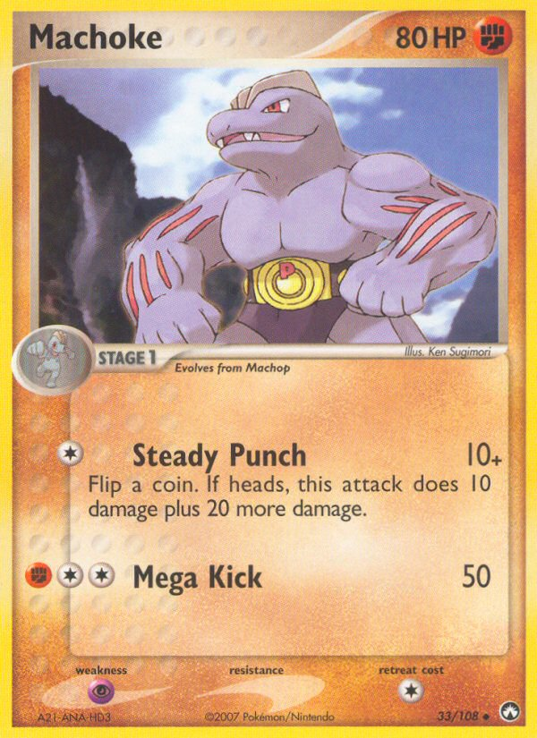 Machoke (33/108) [EX: Power Keepers] | Shuffle n Cut Hobbies & Games