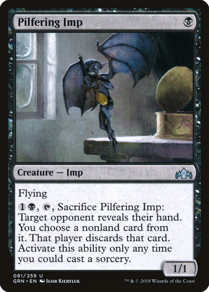 Pilfering Imp [Guilds of Ravnica] | Shuffle n Cut Hobbies & Games