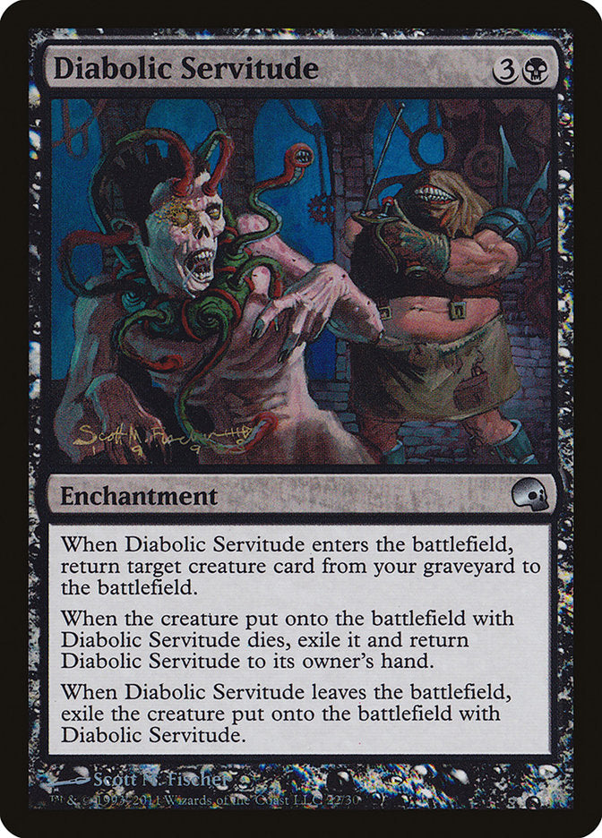 Diabolic Servitude [Premium Deck Series: Graveborn] | Shuffle n Cut Hobbies & Games