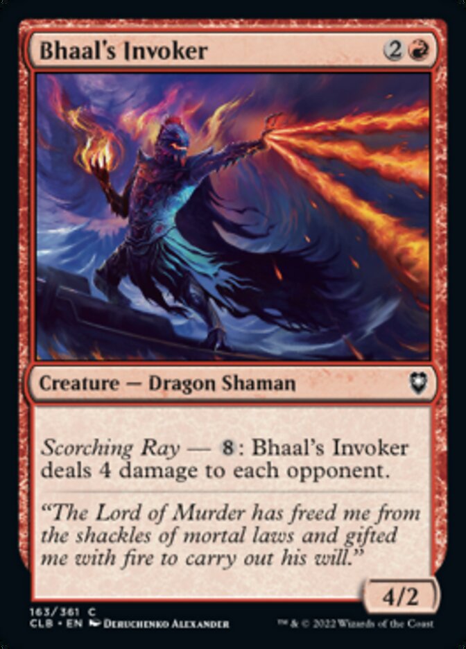 Bhaal's Invoker [Commander Legends: Battle for Baldur's Gate] | Shuffle n Cut Hobbies & Games