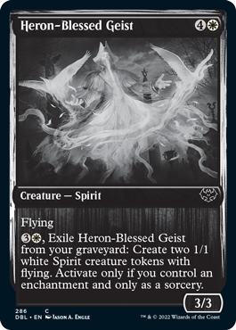 Heron-Blessed Geist [Innistrad: Double Feature] | Shuffle n Cut Hobbies & Games