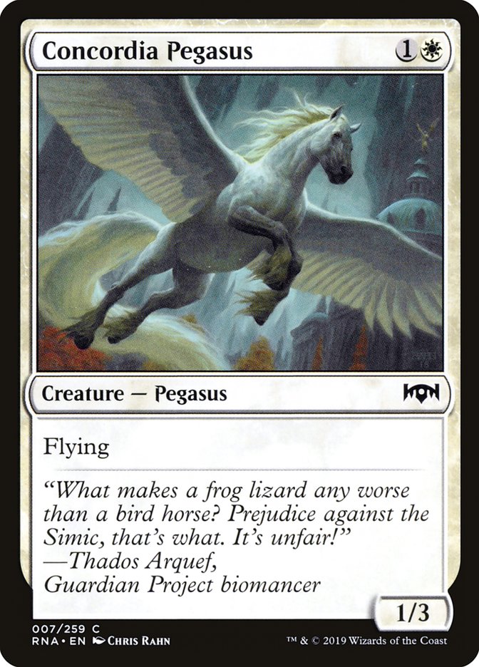 Concordia Pegasus [Ravnica Allegiance] | Shuffle n Cut Hobbies & Games