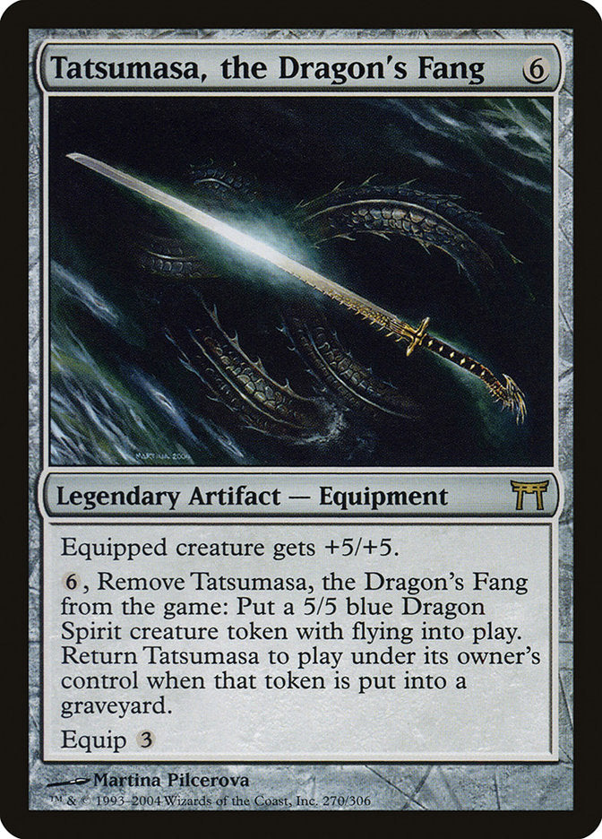 Tatsumasa, the Dragon's Fang [Champions of Kamigawa] | Shuffle n Cut Hobbies & Games