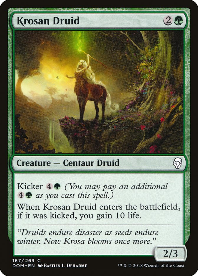 Krosan Druid [Dominaria] | Shuffle n Cut Hobbies & Games