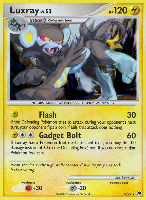 Luxray (5/99) [Platinum: Arceus] | Shuffle n Cut Hobbies & Games