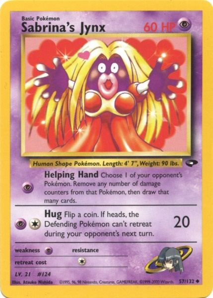 Sabrina's Jynx (57/132) [Gym Challenge Unlimited] | Shuffle n Cut Hobbies & Games