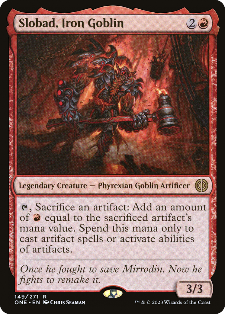 Slobad, Iron Goblin [Phyrexia: All Will Be One] | Shuffle n Cut Hobbies & Games