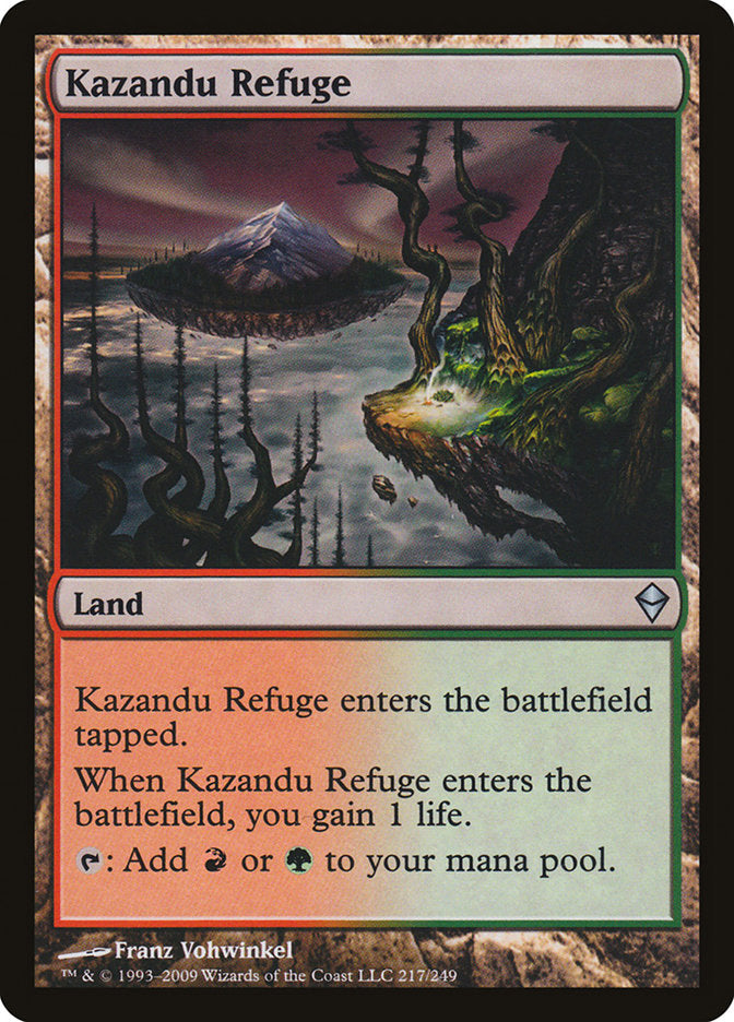 Kazandu Refuge [Zendikar] | Shuffle n Cut Hobbies & Games