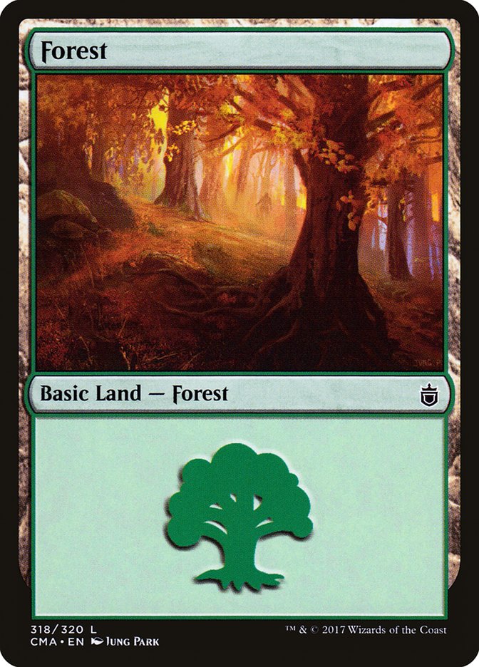 Forest (318) [Commander Anthology] | Shuffle n Cut Hobbies & Games