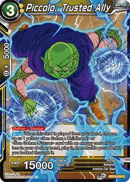 Piccolo, Trusted Ally (Common) [BT13-104] | Shuffle n Cut Hobbies & Games