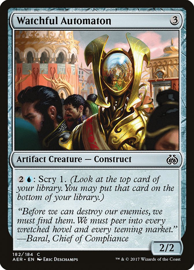 Watchful Automaton [Aether Revolt] | Shuffle n Cut Hobbies & Games