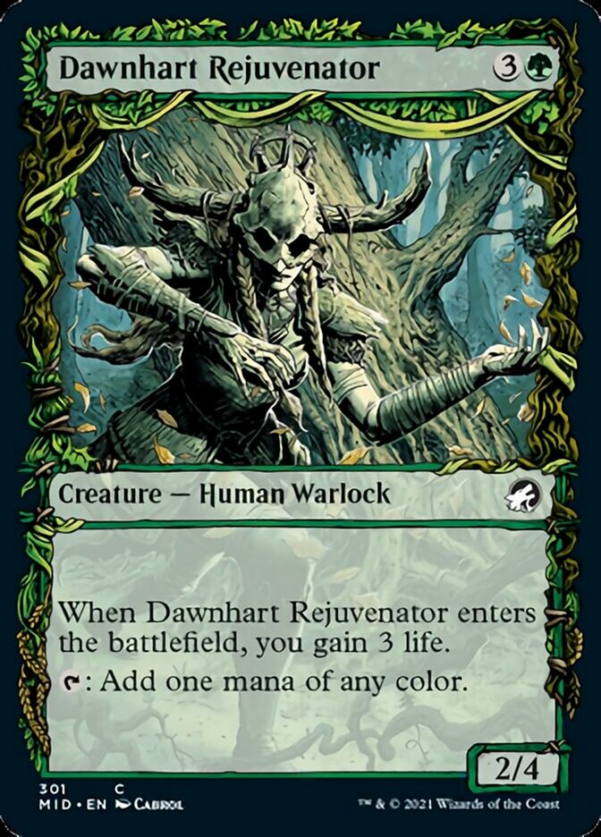 Dawnhart Rejuvenator (Showcase Equinox) [Innistrad: Midnight Hunt] | Shuffle n Cut Hobbies & Games