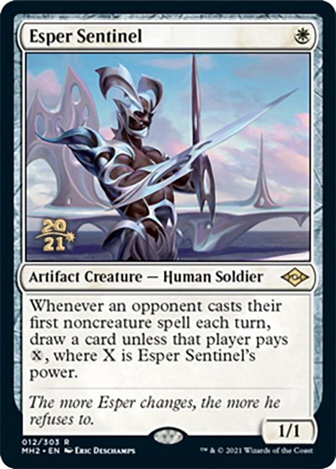 Esper Sentinel [Modern Horizons 2 Prerelease Promos] | Shuffle n Cut Hobbies & Games