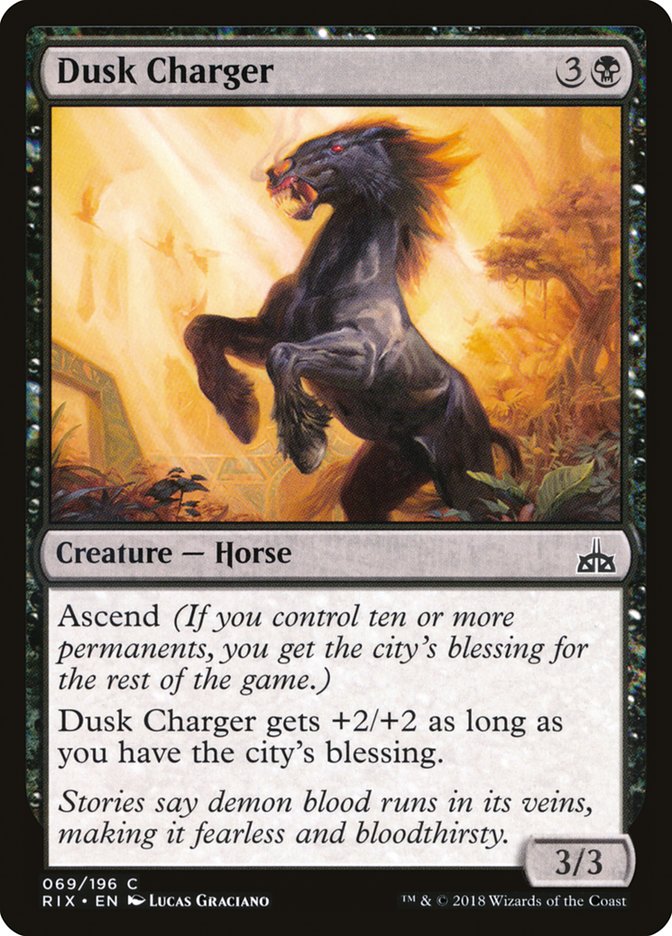 Dusk Charger [Rivals of Ixalan] | Shuffle n Cut Hobbies & Games