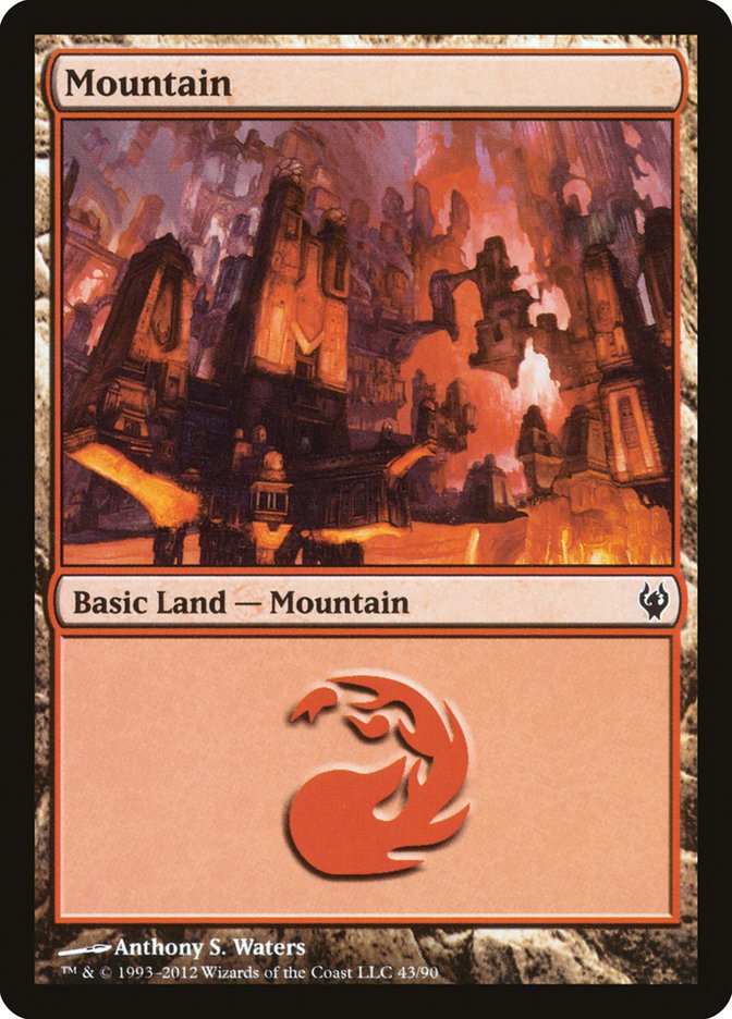 Mountain (43) [Duel Decks: Izzet vs. Golgari] | Shuffle n Cut Hobbies & Games