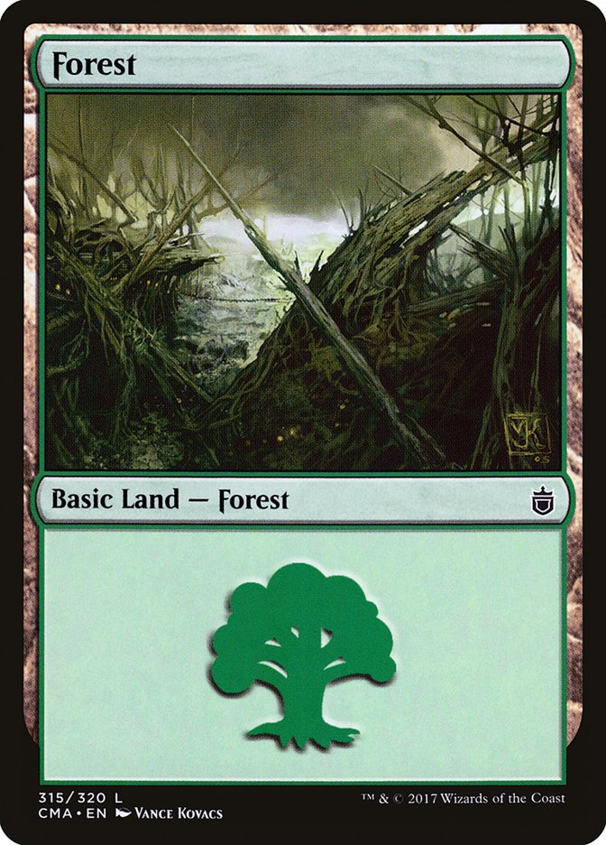 Forest (315) [Commander Anthology] | Shuffle n Cut Hobbies & Games