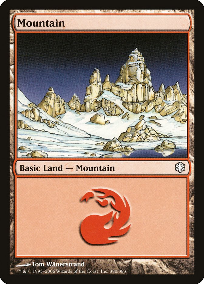 Mountain (380) [Coldsnap Theme Decks] | Shuffle n Cut Hobbies & Games