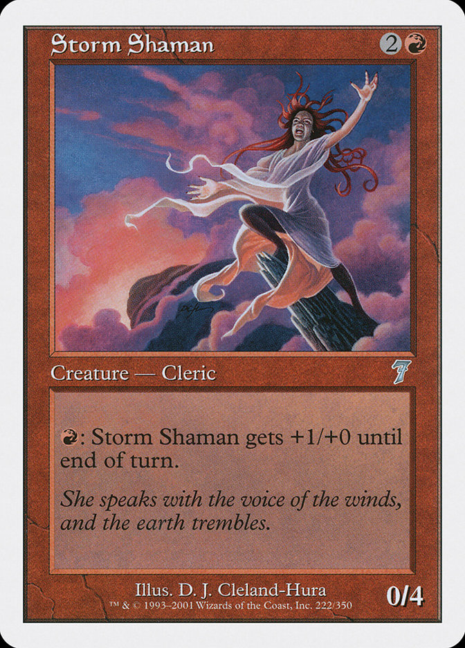 Storm Shaman [Seventh Edition] | Shuffle n Cut Hobbies & Games