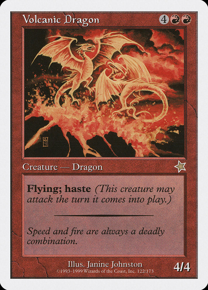 Volcanic Dragon [Starter 1999] | Shuffle n Cut Hobbies & Games