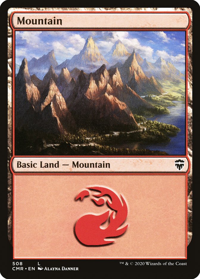 Mountain (508) [Commander Legends] | Shuffle n Cut Hobbies & Games