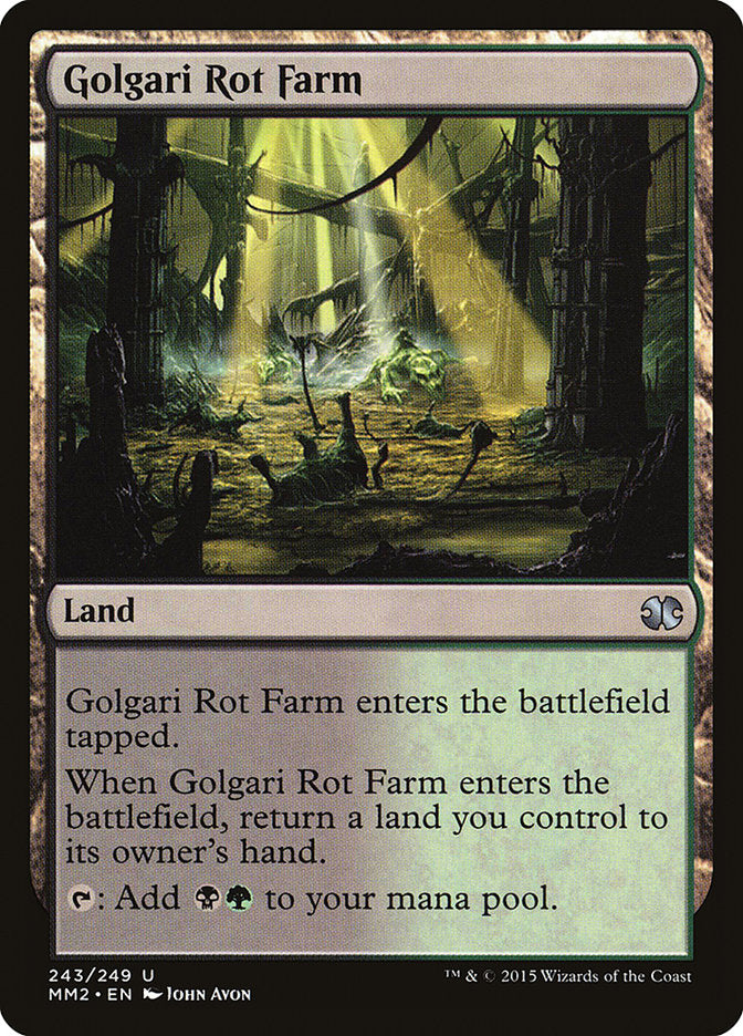 Golgari Rot Farm [Modern Masters 2015] | Shuffle n Cut Hobbies & Games