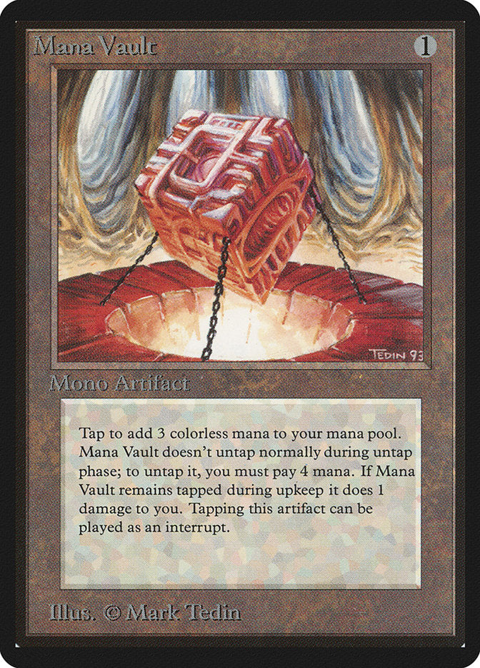 Mana Vault [Beta Edition] | Shuffle n Cut Hobbies & Games