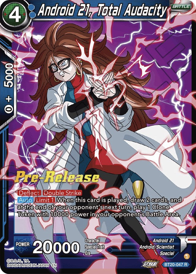 Android 21, Total Audacity (BT20-047) [Power Absorbed Prerelease Promos] | Shuffle n Cut Hobbies & Games