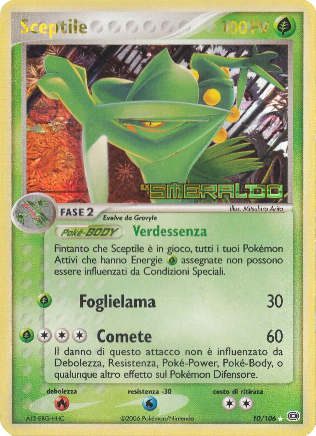 Sceptile (10/106) (Stamped) [EX: Emerald] | Shuffle n Cut Hobbies & Games