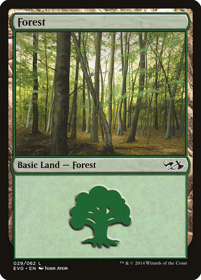 Forest (29) (Elves vs. Goblins) [Duel Decks Anthology] | Shuffle n Cut Hobbies & Games