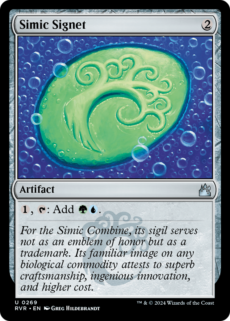 Simic Signet [Ravnica Remastered] | Shuffle n Cut Hobbies & Games