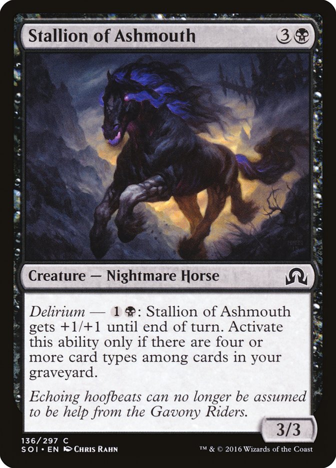 Stallion of Ashmouth [Shadows over Innistrad] | Shuffle n Cut Hobbies & Games