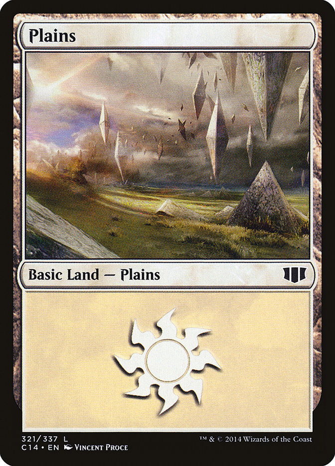 Plains (321) [Commander 2014] | Shuffle n Cut Hobbies & Games