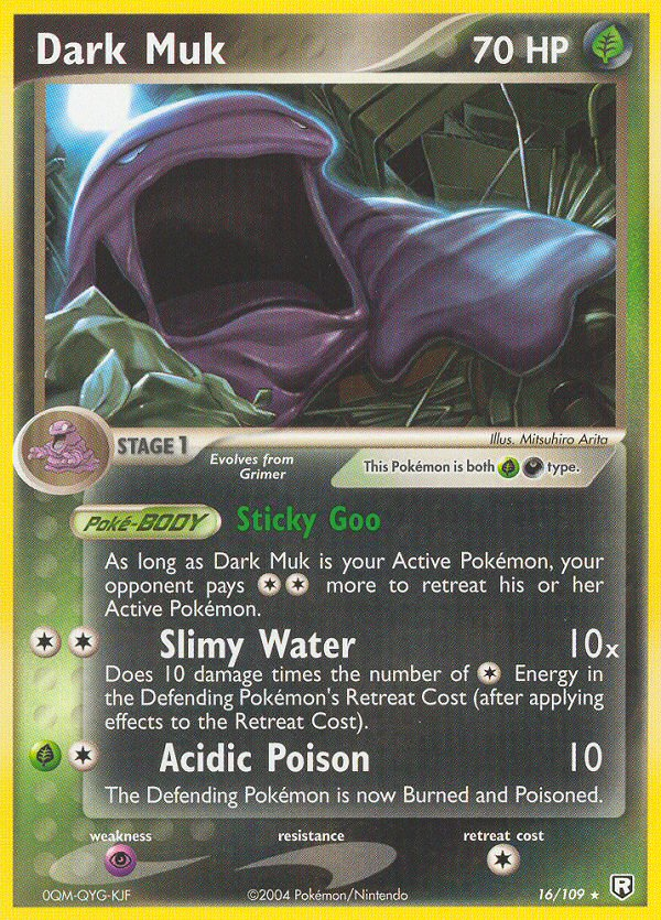 Dark Muk (16/109) [EX: Team Rocket Returns] | Shuffle n Cut Hobbies & Games