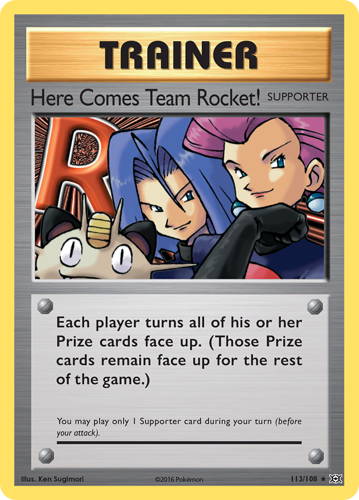 Here Comes Team Rocket! (113/108) [XY: Evolutions] | Shuffle n Cut Hobbies & Games