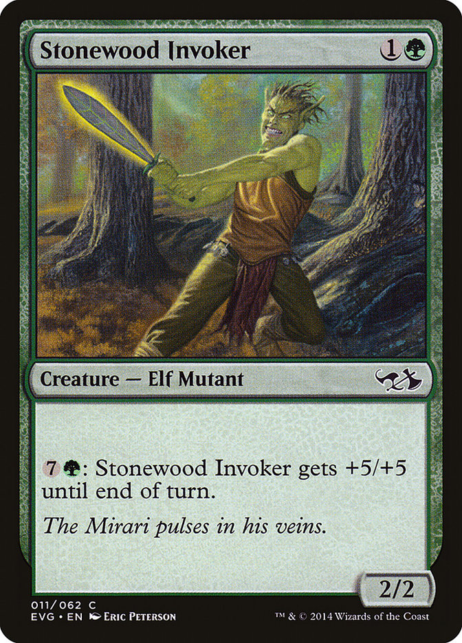 Stonewood Invoker (Elves vs. Goblins) [Duel Decks Anthology] | Shuffle n Cut Hobbies & Games