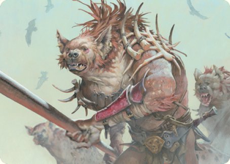 Gnoll Art Card [Dungeons & Dragons: Adventures in the Forgotten Realms Art Series] | Shuffle n Cut Hobbies & Games