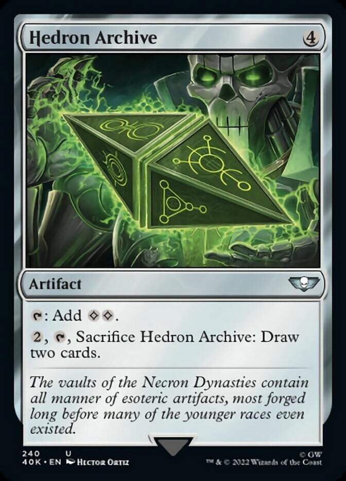 Hedron Archive (Surge Foil) [Warhammer 40,000] | Shuffle n Cut Hobbies & Games