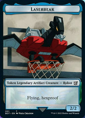 Powerstone // Laserbeak Double-Sided Token [The Brothers' War Tokens] | Shuffle n Cut Hobbies & Games