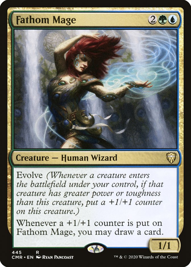 Fathom Mage [Commander Legends] | Shuffle n Cut Hobbies & Games