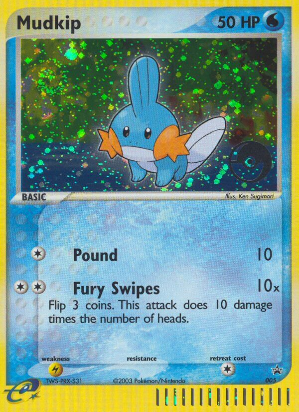 Mudkip (005) [Nintendo: Black Star Promos] | Shuffle n Cut Hobbies & Games