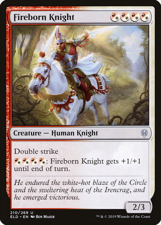 Fireborn Knight [Throne of Eldraine] | Shuffle n Cut Hobbies & Games